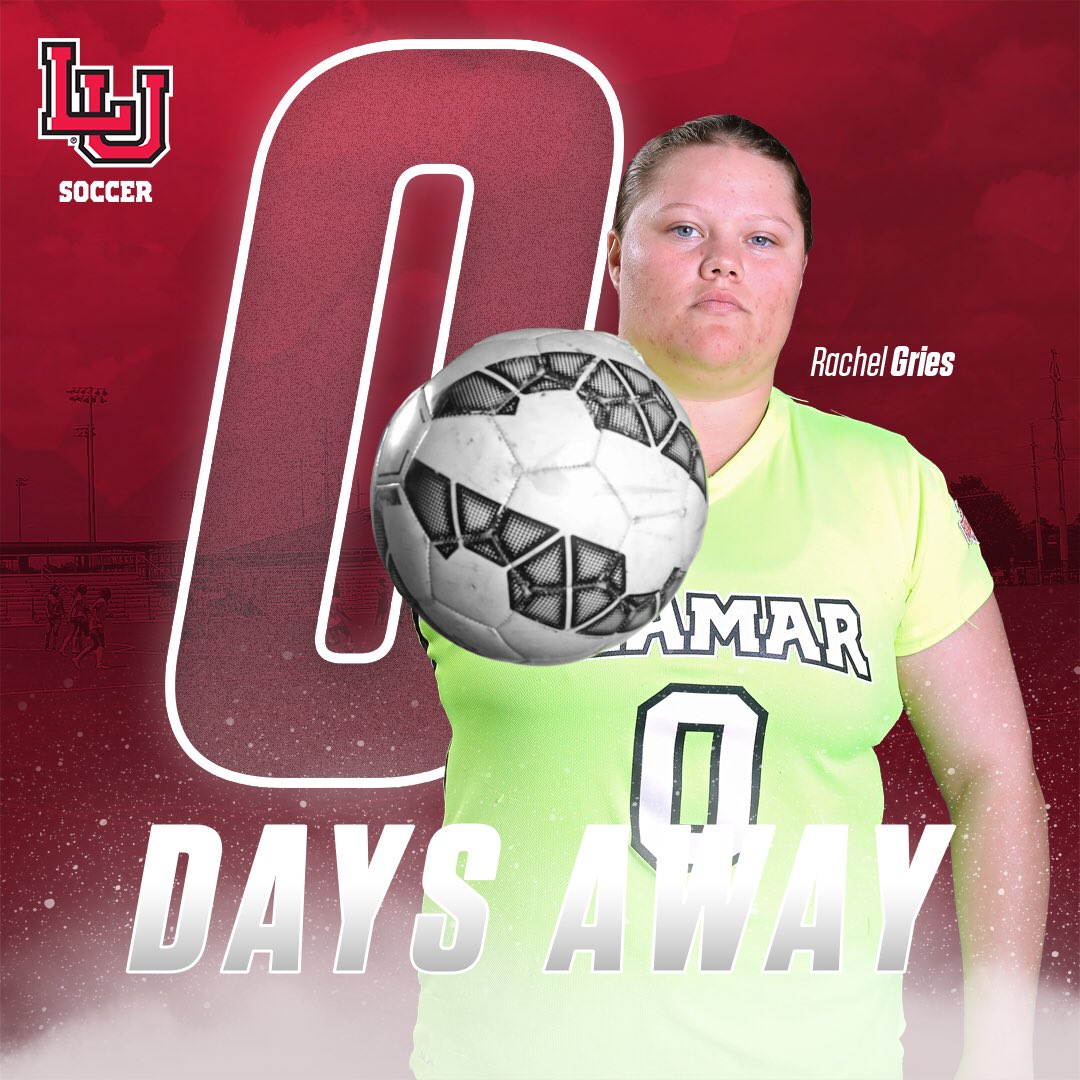 LamarWSoccer's tweet photo. It’s finally here!! Game Day with Rachel Gries and the Lady Cards! We host Grambling at 7pm tonight at the Lamar Soccer Complex!! #gameday #fightfor90 #lamarsoccer #WeAreLU https://t.co/LdSeyFOzSk