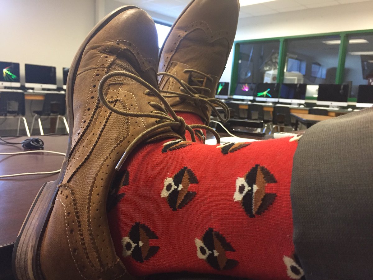 #Teaching is so cool 😎. I love my job 😁
#SocksOfTheDay #SOTD #FreshTeacherFriday #socks