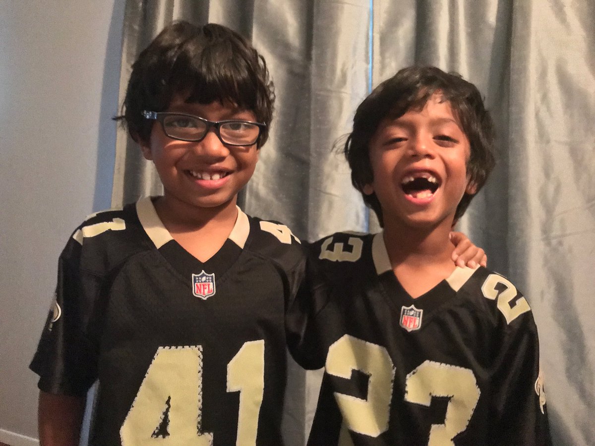 vik_do's tweet image. ⁦@Saints⁩ ⁦@shonrp2⁩ ⁦@A_kamara6⁩ Happy birthday to my 7 year old boys.