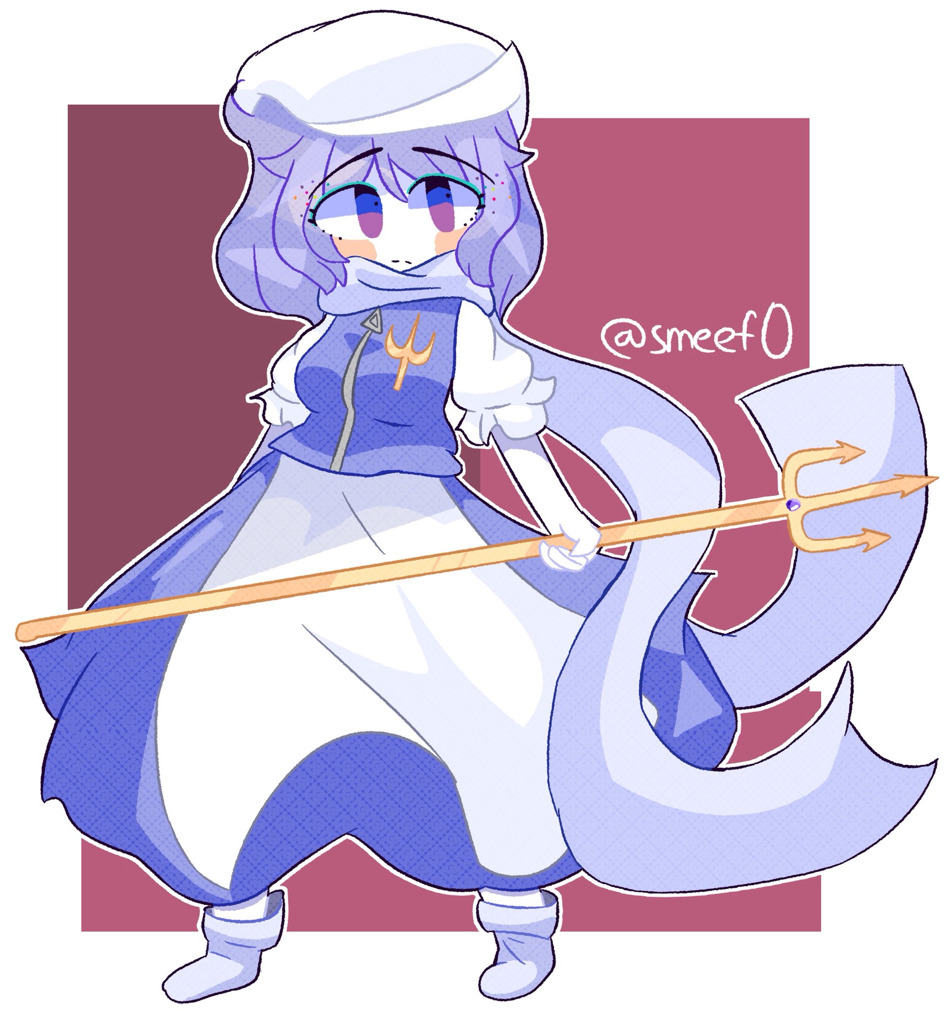 Smeef Letty Whiterock Commissioned By Arcluz77 Uwu レティ ホワイトロック 東方 東方project Touhou T Co Crnomds6iu Twitter