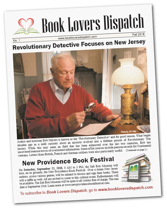 In the spirit of our passion for books, a free e-newsletter called "Book Lovers Dispatch" is launching this month. If you're interested, you can sign up at BookLoversDispatch.com

Guess who's on the cover?