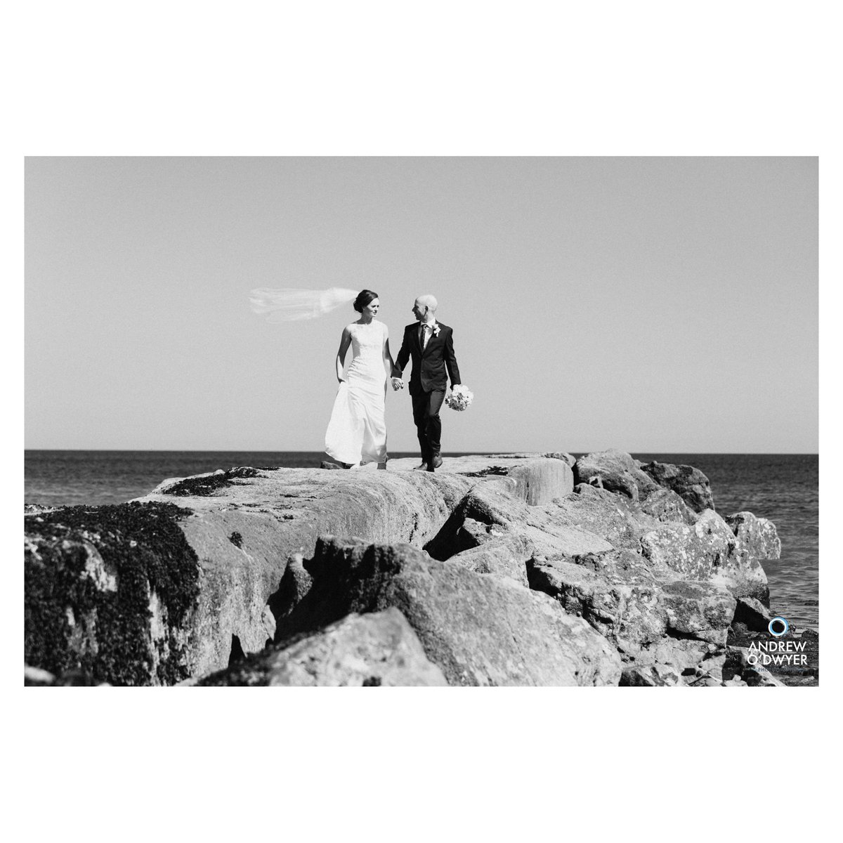Mary + Shaun @Garryvoehotel .
.
#garryvoehotel #garryvoeweddings #corkwedding #irishwedding #corkphotographer #bw #bwwedding #blackandwhitewedding #beachwedding #coupleshoot #weddingday