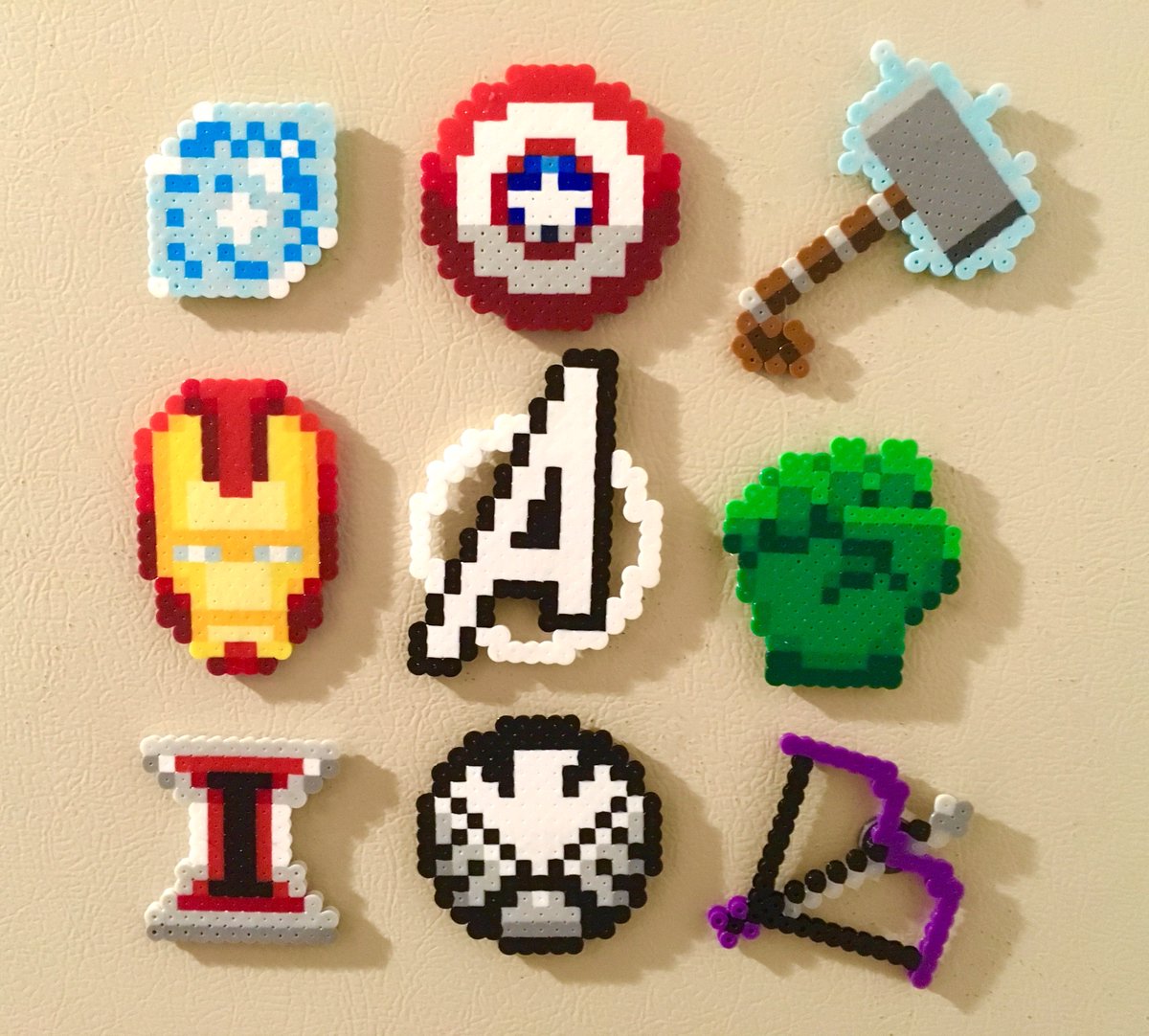 Avengers 2025 Perler Bead Patterns Avengers Avengers Endgame