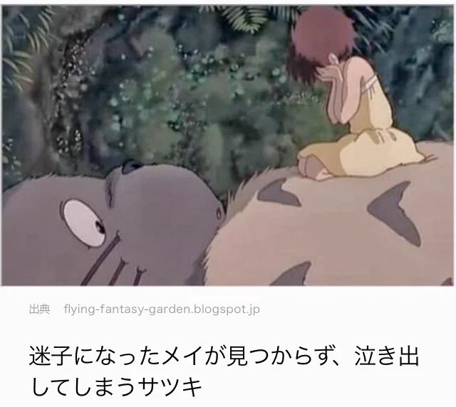 トトロのセリフの真実！かわいいと絶叫していたｗｗｗ