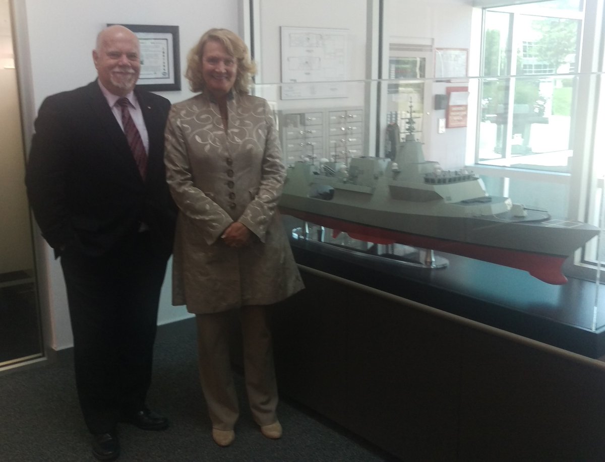 GaryJFudge's tweet photo. Thanks to MP Karen McCrimmon for making Bring Your MP to Work Day a success. Great engagement with Lockheed employees!!! @KarenMcCrimmon https://t.co/feviTdWZ8o