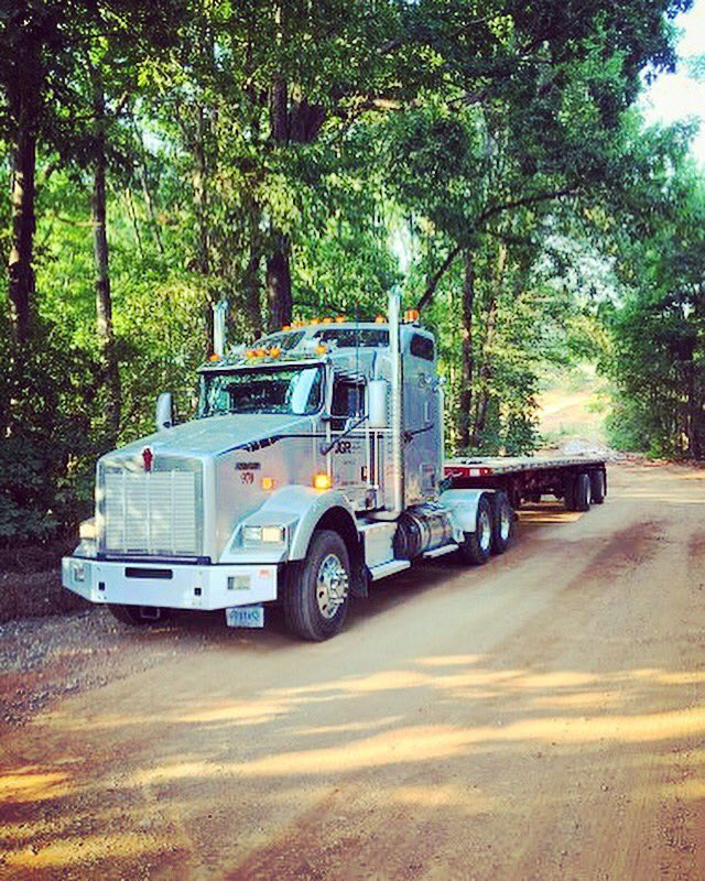 Company Driver, Sead Barakat, on his way out of a job we have in Anderson, SC. #offthebeatenpath #flatbed #trucking