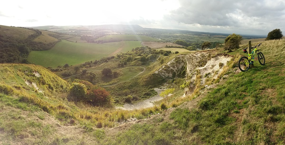The South Downs offers a rare sense of freedom for #MTB in the south east.