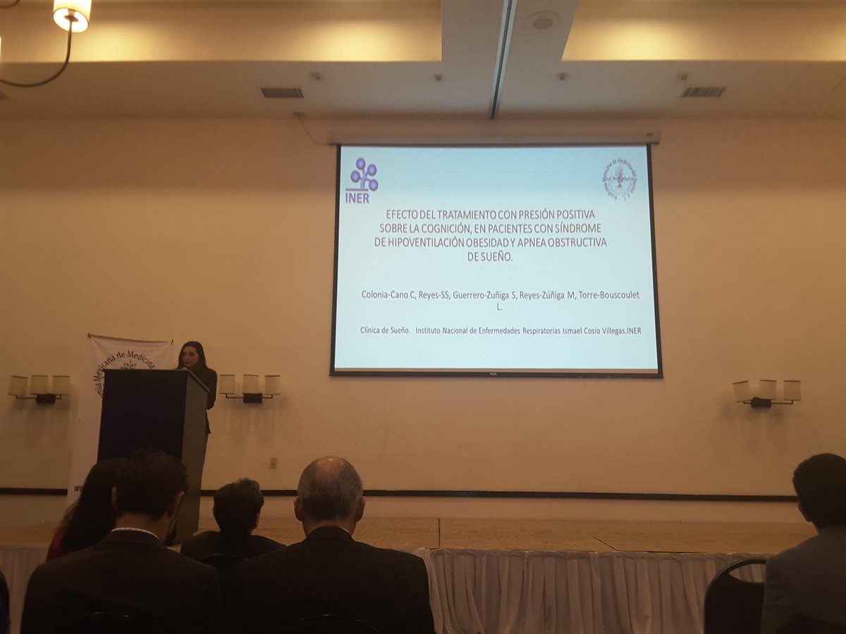 AMMDMexico's tweet photo. La doctora Selene Guerrero Zúñiga presenta el trabajo libre «Efecto del Tratamiento con Presión Positiva sobre la Cognición en Pacientes con Síndrome de Hipoventilacion Obesidad y Apnea Instructora del Sueño» #IXEncuentroAMMD #DuermeBienParaVivirMejor https://t.co/TbjkbzeglJ