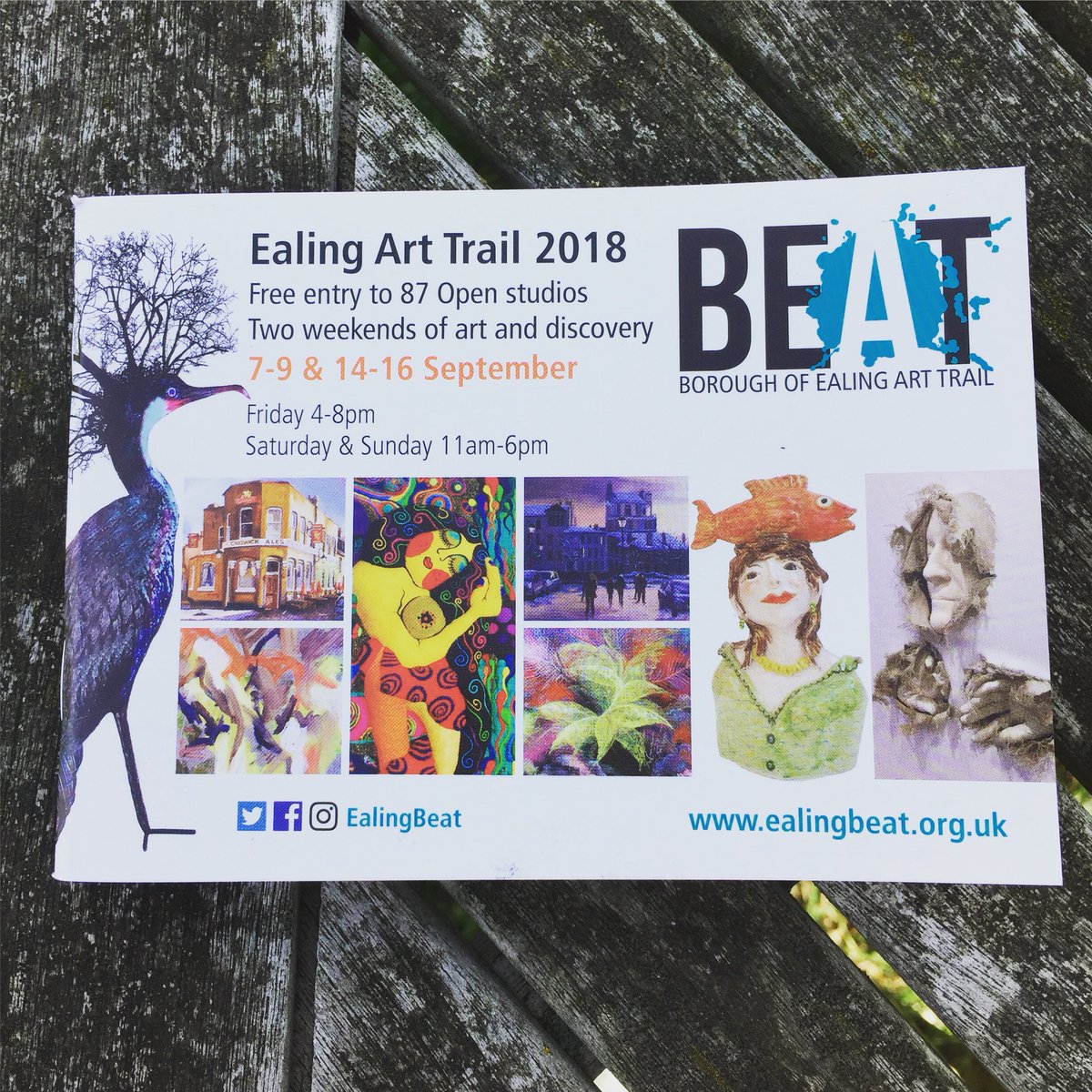It’s #followfriday so why not follow two of our stallholders who are taking part in this year’s <a href="/EalingBeat/">EalingBeat</a> : <a href="/TobyChairs/">Chris Punch Design</a> @_BTFPhotography 

#ealing #hanwell #london