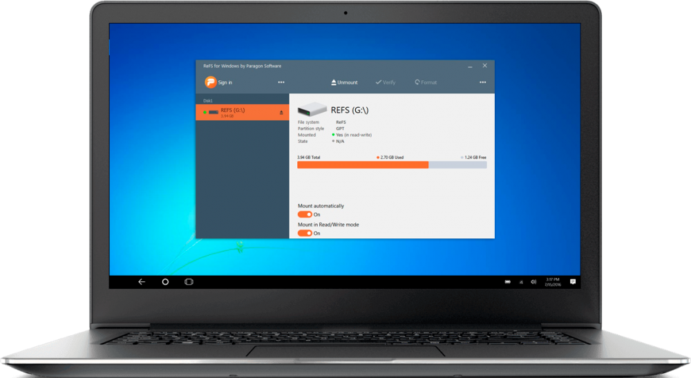 ParagonSoftware's tweet photo. #ParagonSoftware releases #ReFSforWindows for #forensics and IT pros working in complex Windows environments with #ReFS-formatted data. Instant access to ReFS-formatted storage from any Windows OS: https://t.co/nEnOAdQkup #forensicstechnology #interoperability #Windows #storage https://t.co/7qDSxjY9rV