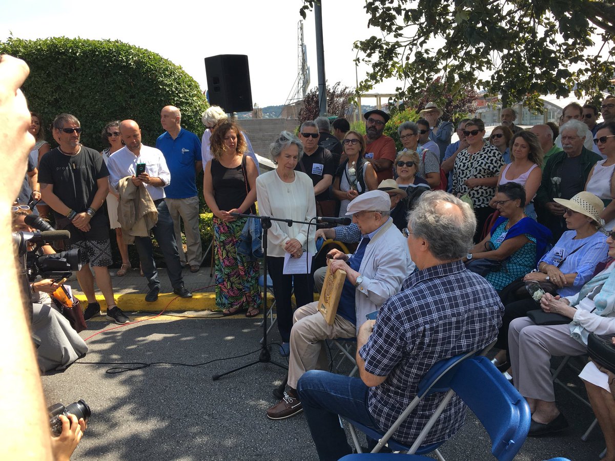 Xosé María López de Guereñu, homenaxeado pola #FundaciónAlexandreBóveda