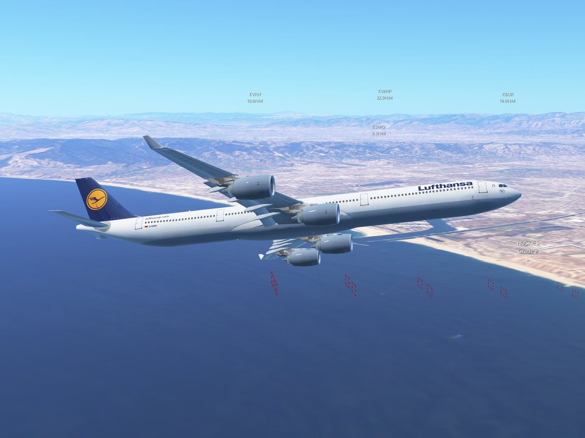HusainGreenX's tweet photo. International Flight, From Los Angeles International Airport KLAX 🇺🇸 to Frankfurt International Airport EDDF 🇩🇪 on @lufthansa A340-600 .. Flight Time 11:00 Hours .. #InfiniteFlight #A340 #LA #Frankfurt #LiveFlight #USA #Germany #TrainingServer #Lufthansa #Airbus https://t.co/WzfeZ03QTT