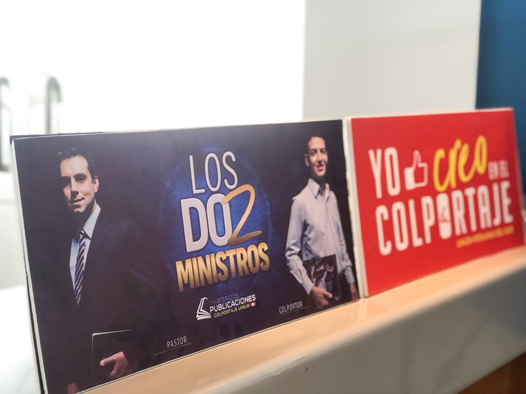 adventistasAPC's tweet photo. Lanzamiento del Proyecto los #2ministros en la #APC. Pastor y colportor cumpliendo la misión. https://t.co/qnv2LjEArU