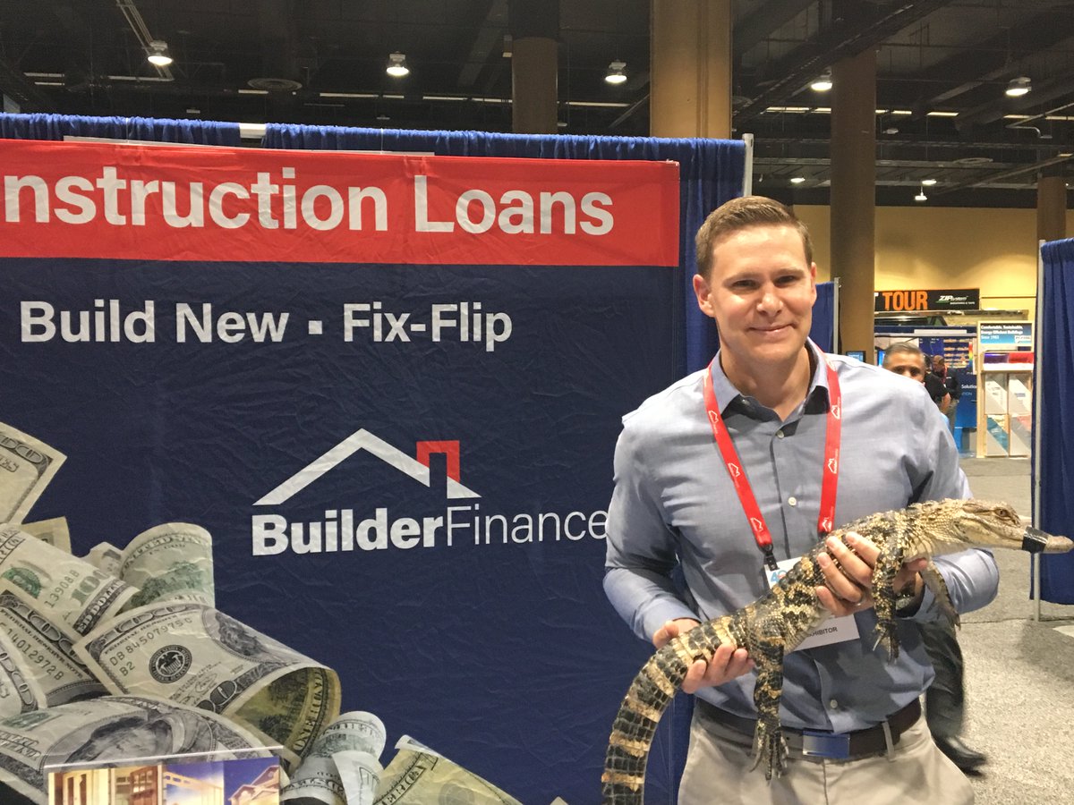 BuilderFinance's tweet photo. This guy was SNAPPING at the opportunity to talk to us at #SEBC40
Come find us at booth 1019 so you too can GATOR better understanding of how BFI can help you with your next construction projects. https://t.co/8nlbshPOMt