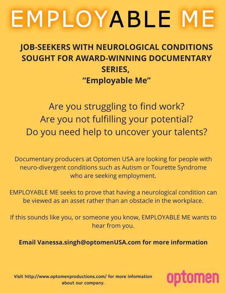 We are currently are casting for <a href="/employablemeusa/">Employable Me USA</a>!