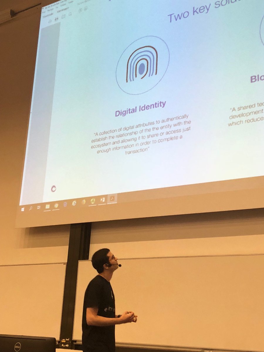 dgwbirch's tweet photo. #Blockchaincph18 and the big challenge is... https://t.co/qIgmHcK26T