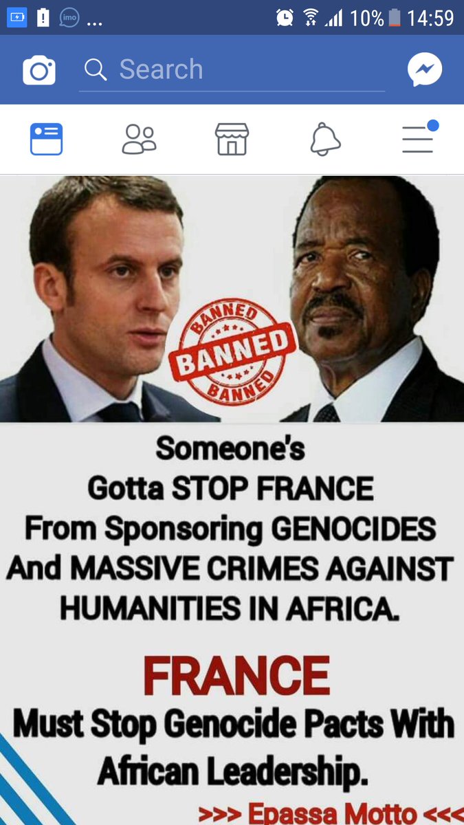 #France ALWAYS on the wrong side of African history due to resources. @EmmanuelMacron @realDonaldTrump @UN @CIJ_ICJ