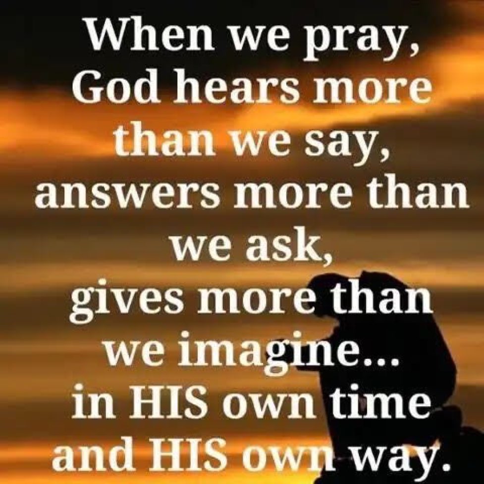JW_Branding's tweet photo. When we pray , God hears more than we say
Praise God https://t.co/j1pWgJsxbQ