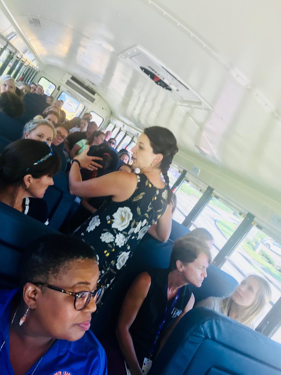 Jessica from Dee Norton, educating the NCCAE staff on child abuse during our zone bus tour. Thank you, Jessica for your AMAZINGLY meaningful information for our teachers, prepping to welcome students on Monday, Aug 20! #love@NCCAE🧡 #buildingempathy #buildingunderstanding