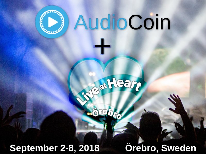 ADCaudiocoin's tweet photo. Announcing our multi-year partnership with Live at Heart Festival, one of Scandinavia’s biggest showcase festivals and creative industry conferences. @LiveatHeart takes place September 2nd to 8th in #Örebro, #Sweden.
#AudioCoin #ADCAudioCoin @PeterAstedt https://t.co/KJLYqIzTwV