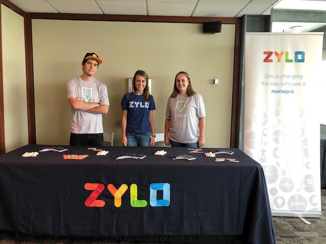 getzylo's tweet image. Setting up for the @nextech Pathways to Tech event at the @IMS!  #IWiT #Pathwaystotech