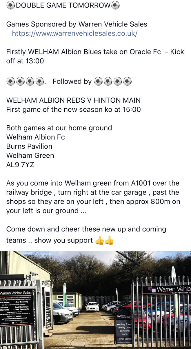 Welham Albion Fc Blues (@fcwelham) on Twitter photo 