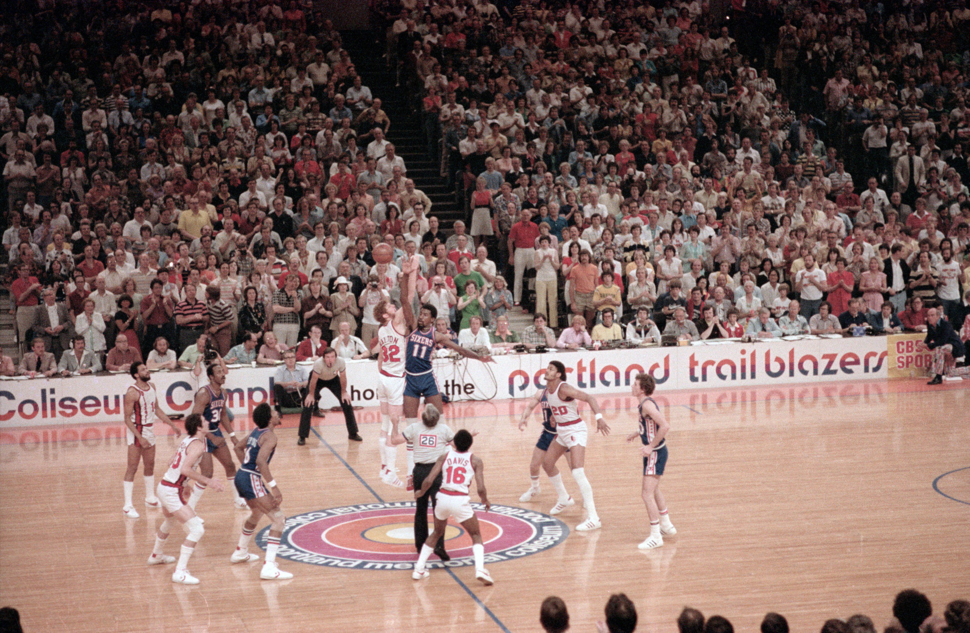 Portland Trail Blazers on X: Right now on @NBATV! Sixers/Blazers. 1977 NBA  Finals. Game 6. 4th Quarter. You know what happens next 🏆   / X