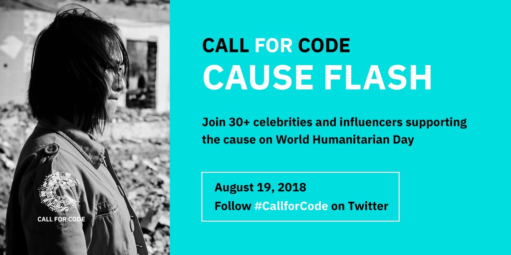 Join us this Sunday, supporting the cause on World Humanitarian day #callforcode <a href="/RedCross/">American Red Cross</a> <a href="/UNHumanRights/">UN Human Rights</a>