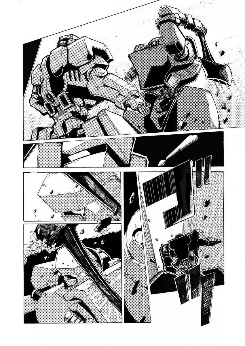 アクション練習 #オリロボ 