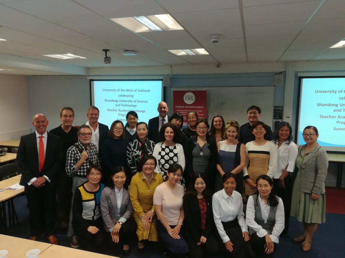 FernandoLSolis's tweet photo. So Long and big Thanks to our #English Language colleagues from #Shandong University of Science and Technology #SDUST for attending our Course for #English Language University Lecturers. Safe journey home! @UniWestScotland @UWSeducation #uwslondon https://t.co/5rDM9x3Mqw
