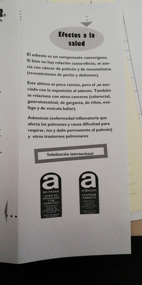 VictorSVenegas's tweet photo. Charlas para tratamiento de asbesto cemento en salidas de Zona 1 #PlanMaestroMartaBrunet #ERU #MCA @ServiuRM @BrunetPlan https://t.co/nMAvNGcsmP