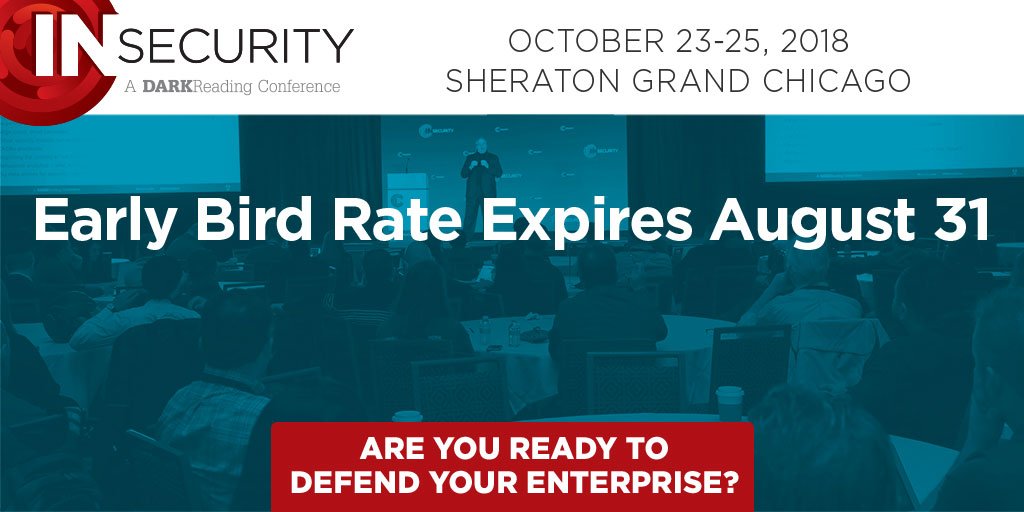 INsecurityCon's tweet image. #INsec18 Early Bird rates will be gone before you know it. Register today and save on your pass. ow.ly/5qgK30lrGhO