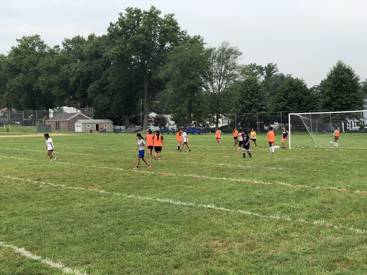 Girls ⚽️🥅 working hard on a Friday morning! 
#PCPride