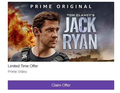 Cheap Ass Gamer Watch Tom Clancy S Jack Ryan And Get 400 Bits Via Twitch Prime I M Sure You Can Just Run It And Then Go Do Something Else T Co Qjtzcd0i T Co Jga1bmhjy3
