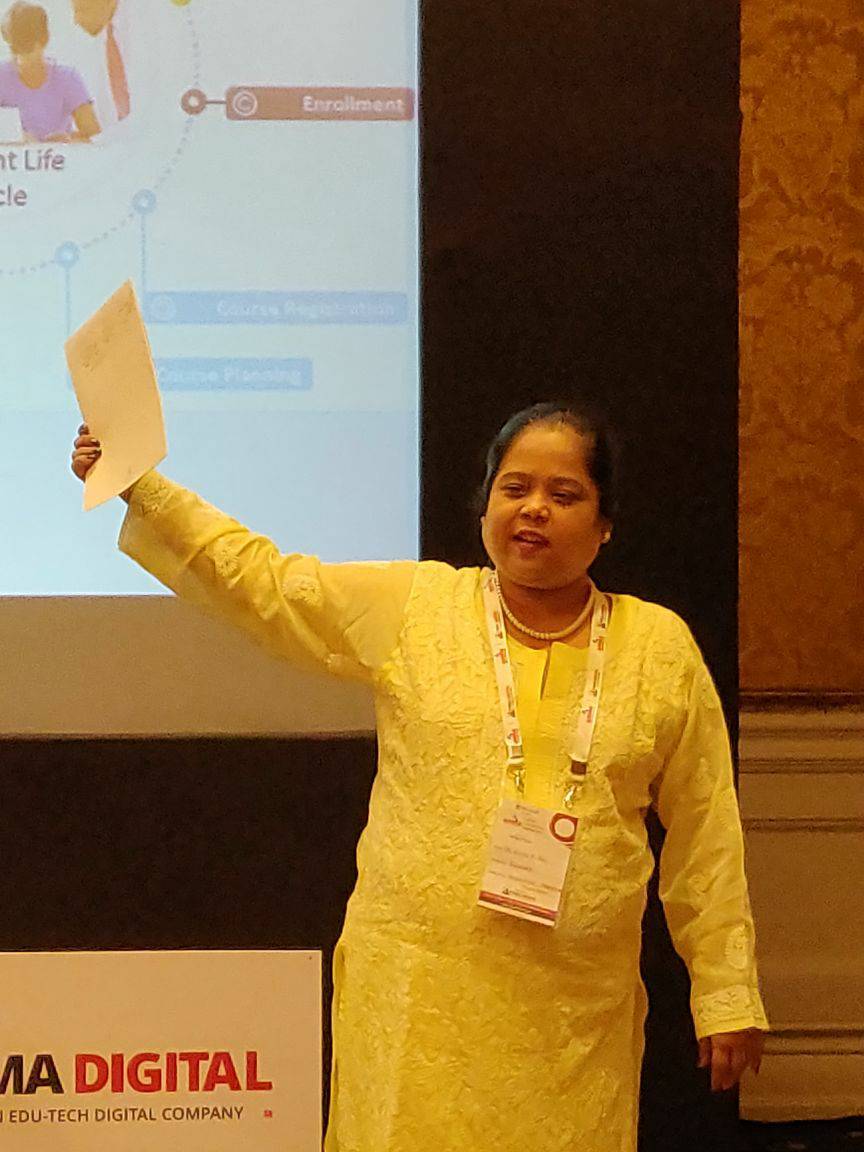 asmaacademia's tweet photo. Dr Vidya Priya Rao added, "We need a team of cross-functioning experts to design new business models."
 #ASMA2018 #ASMA #Workshop
#ASMAinBangalore #SocialMediaConference #SocialMedia #Conference #ASMA #Digital #Academia https://t.co/FckR9sj8gI