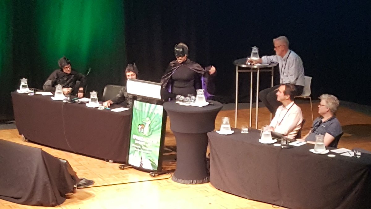 MaryannCTurner's tweet photo. "As inadequate as it was Ben, it was entertaining" - Joe Cravero, The Great Debate #SPANZA18 https://t.co/AJUTWx50vW