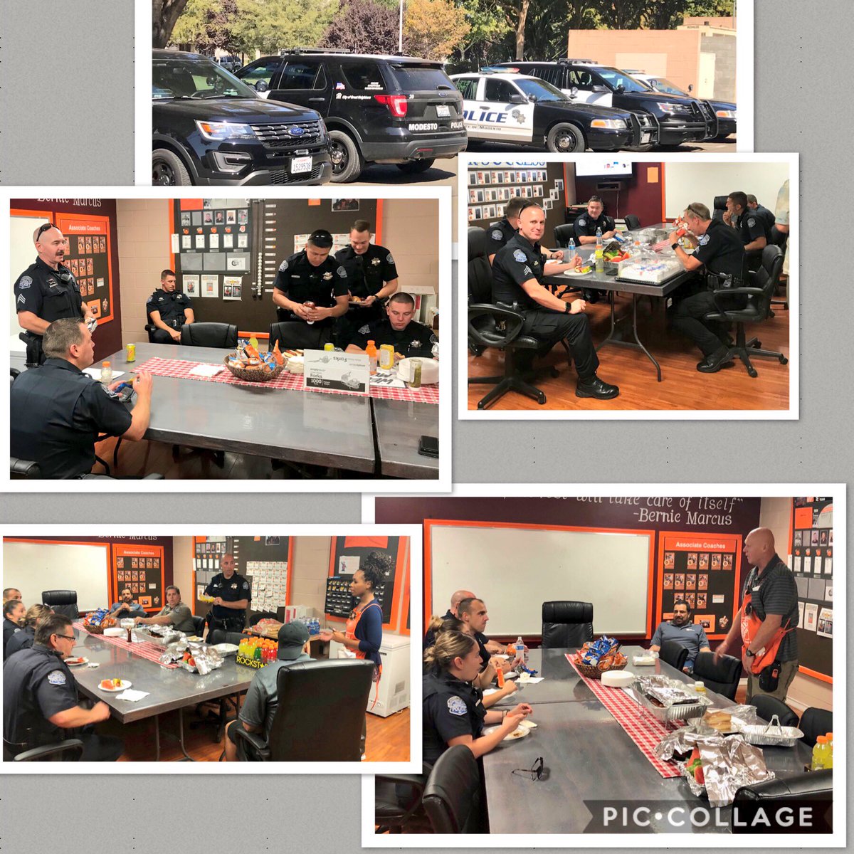 60 officers, 1 K-9, a 3pm Briefing for a group of 16 officers - Lots of food &amp; drinks for all!!! That’s how Modesto #6601 shows Thanks to our Modesto PD 👮🏻‍♂️<a href="/steveknott020/">بيع وتقسيط جولات</a> @GlennHD209 <a href="/J4kingsmclarty/">Jonathan McLarty</a> @ShokraiiJ