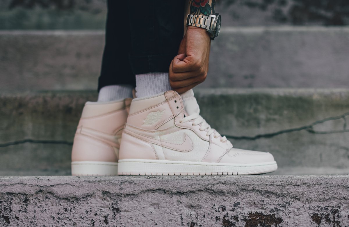 guava ice jordan 1 on feet