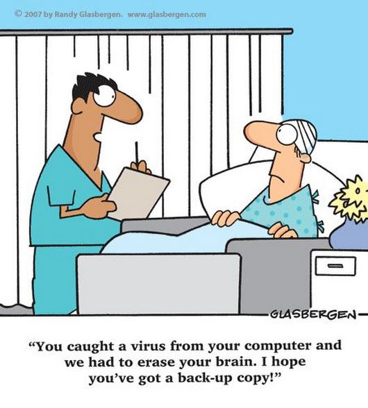 cloudatsol's tweet photo. Uh oh. What's that about disaster recovery? #cloudhumor #Fridayfunnies #disasterrecovery https://t.co/eJQEOvPoJS