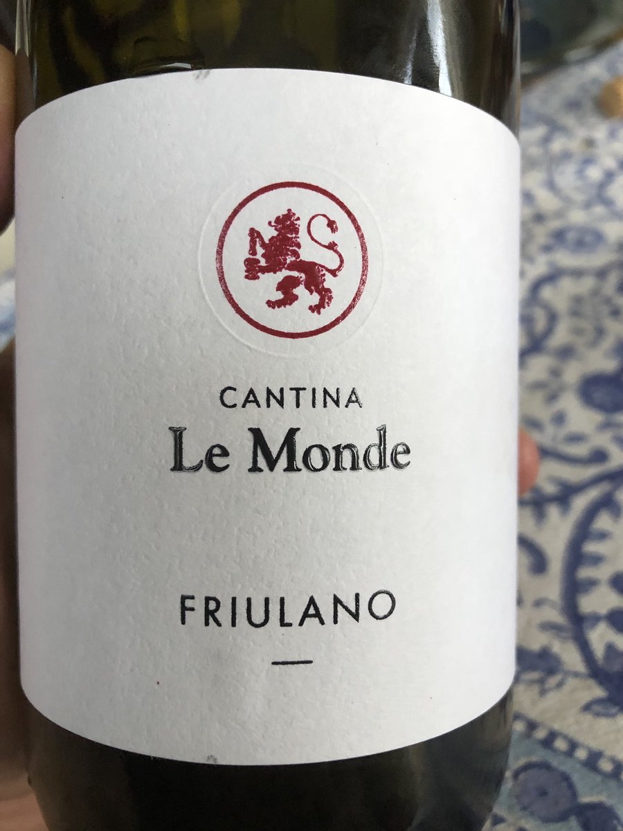 <a href="/thewinefathers/">The Winefathers</a> Friday #friulano!