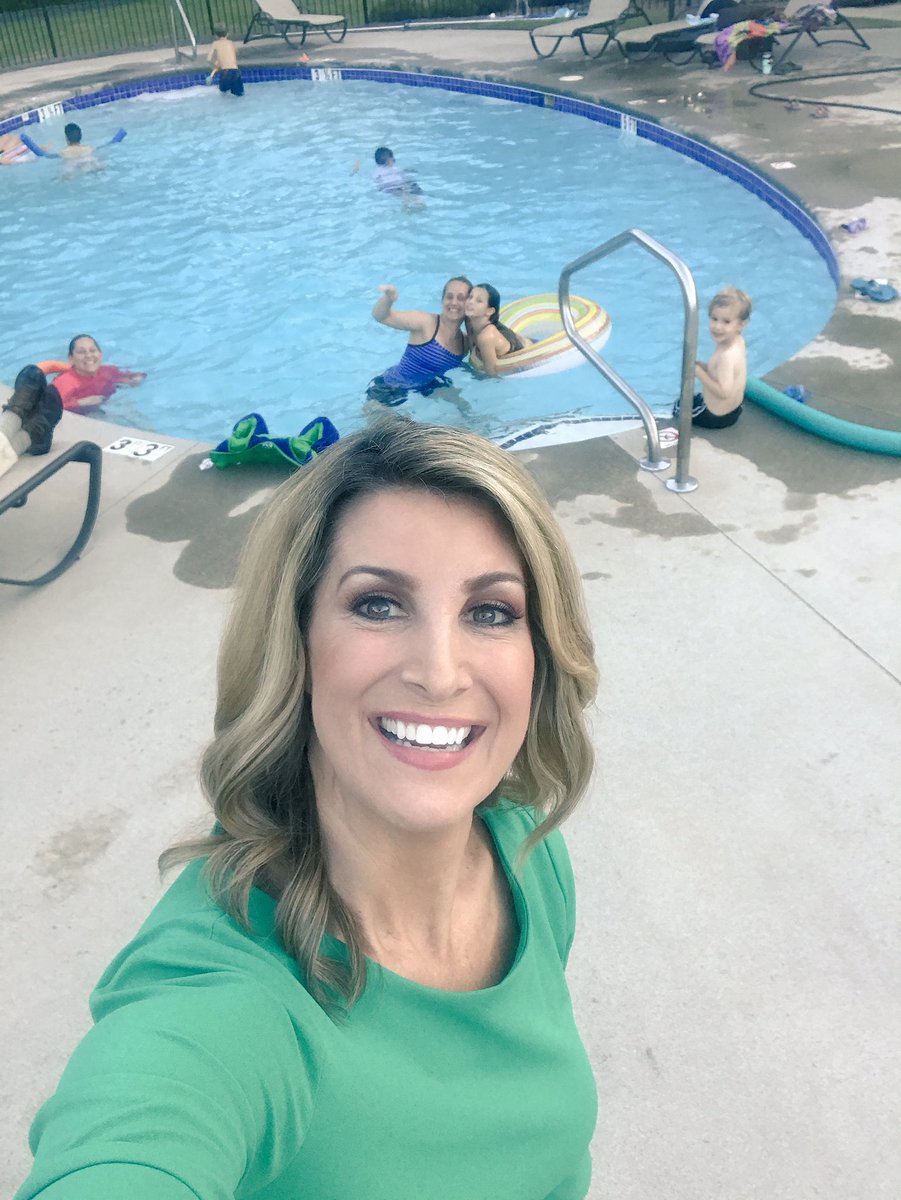 CherylPreheim's tweet image. When there is a pool party in progress...you go straight from work. #DoNotPassGo #DoCollectPizzaFirst #LaborDayWeekend #11Alive