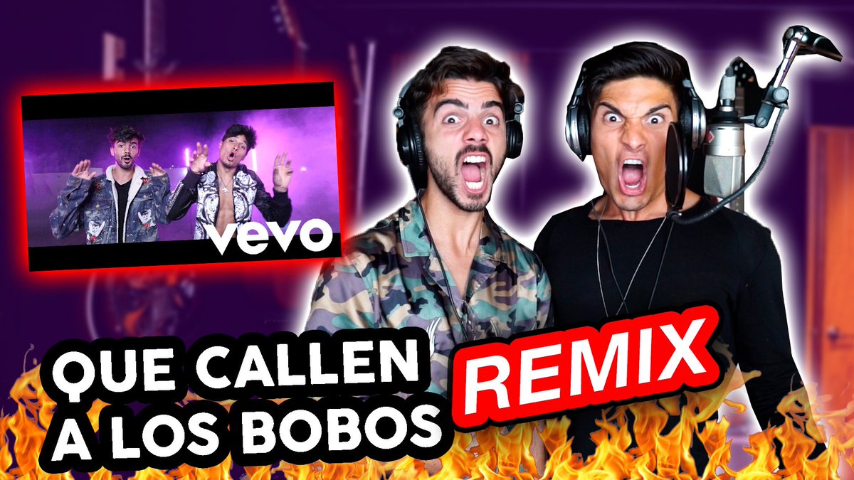 VIDEO NUEVOOOO!!

Grabamos que callen a los bobos REMIX!

video: youtu.be/850uIqZzvpk
