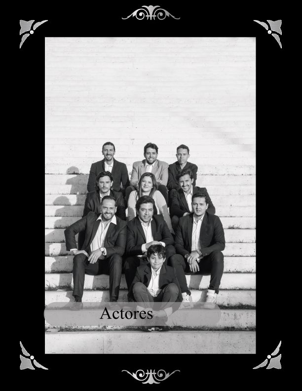 Mauricio Arias, Pedro Yomar González, Alexander Malinowski, Danny Julián Chacón, Liliana Fuentes Tacha, Álvaro Casasbuenas Ordóñez, Eyvar Fardy Arenas, Alexander Castiblanco, Nicolás Collazos y Gabriel González son los actores de #ElCaballeroDeLaRosa 🌹.