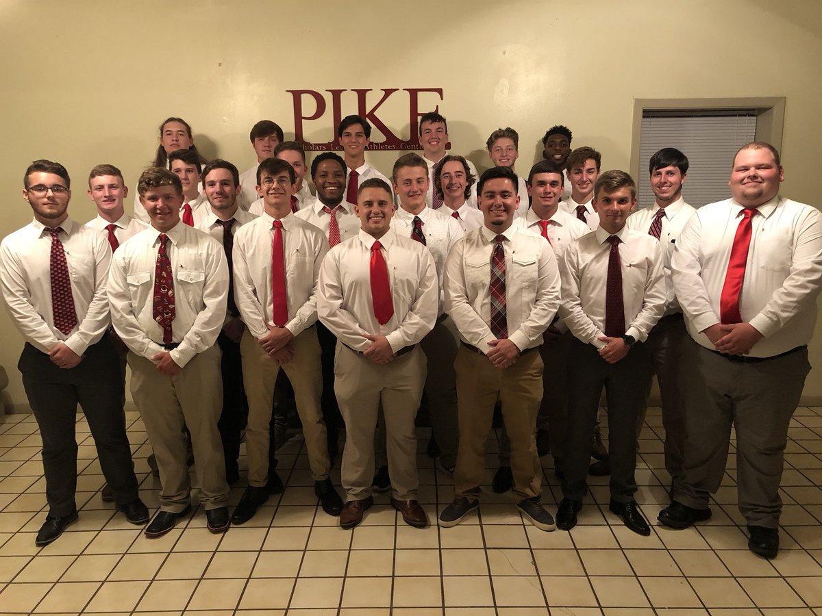 NSUPIKES's tweet image. Congratulations to the Fall 2018 New Member Class of the Mu Kappa chapter of The Pi Kappa Alpha Fraternity! #MostBestMen #RushPike