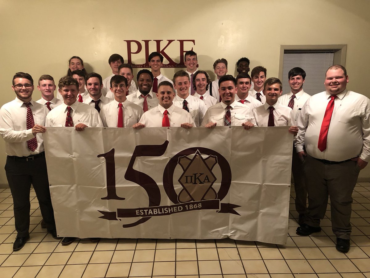 NSUPIKES's tweet image. Congratulations to the Fall 2018 New Member Class of the Mu Kappa chapter of The Pi Kappa Alpha Fraternity! #MostBestMen #RushPike