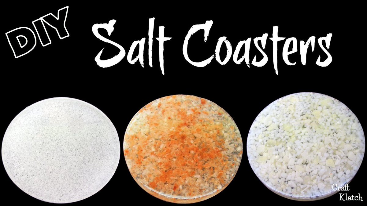 CraftKlatch's tweet photo. Written directions are up for the Salt Resin Coasters! #handmade #friyay #fridayfeeling #tgif #resin #resincrafts #AnotherCoasterFriday
https://t.co/4i5ql8NjYW https://t.co/LG2YhR1tC9