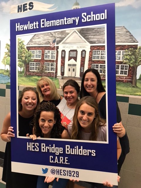 HES1929's tweet photo. HES teachers and staff having fun while getting ready for the new school year! #HESBridgeBuilders #HESCARES https://t.co/6O0q88HRpQ