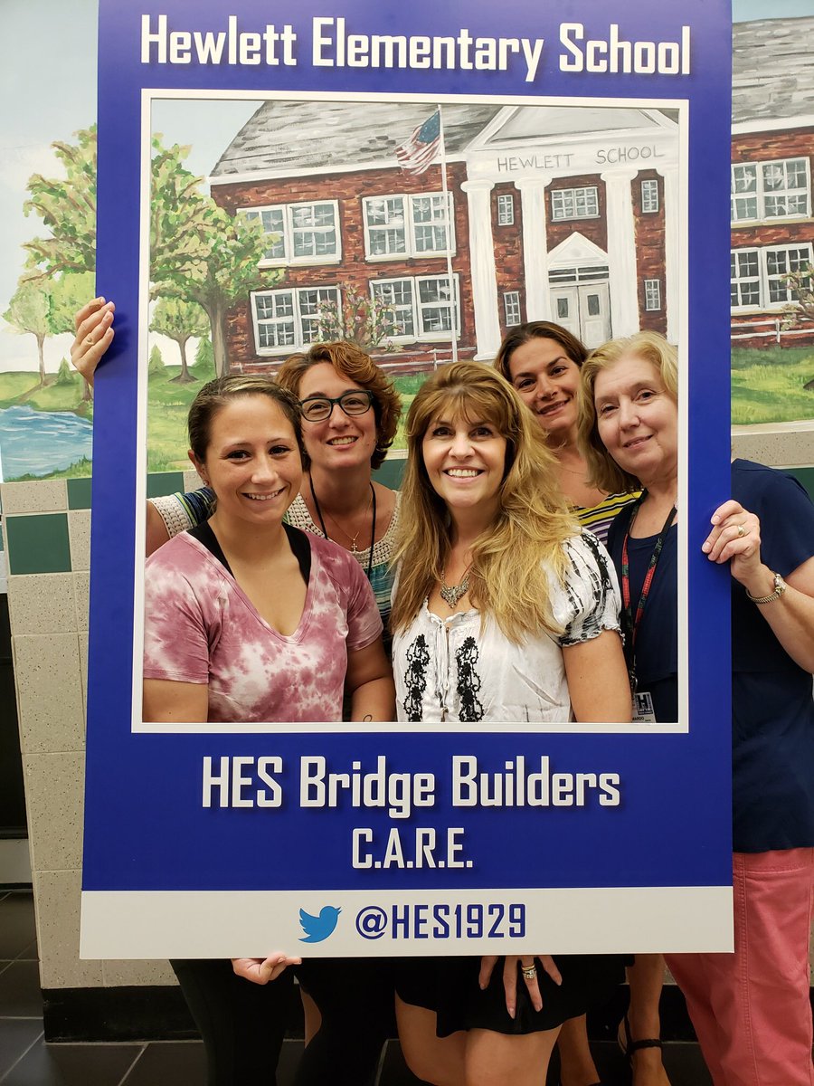 HES1929's tweet photo. HES teachers and staff having fun while getting ready for the new school year! #HESBridgeBuilders #HESCARES https://t.co/6O0q88HRpQ