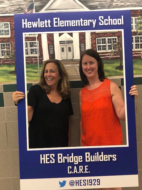 HES1929's tweet photo. HES teachers and staff having fun while getting ready for the new school year! #HESBridgeBuilders #HESCARES https://t.co/6O0q88HRpQ