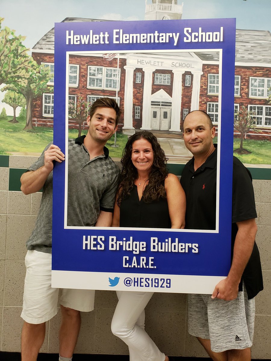 HES1929's tweet photo. HES teachers and staff having fun while getting ready for the new school year! #HESBridgeBuilders #HESCARES https://t.co/6O0q88HRpQ